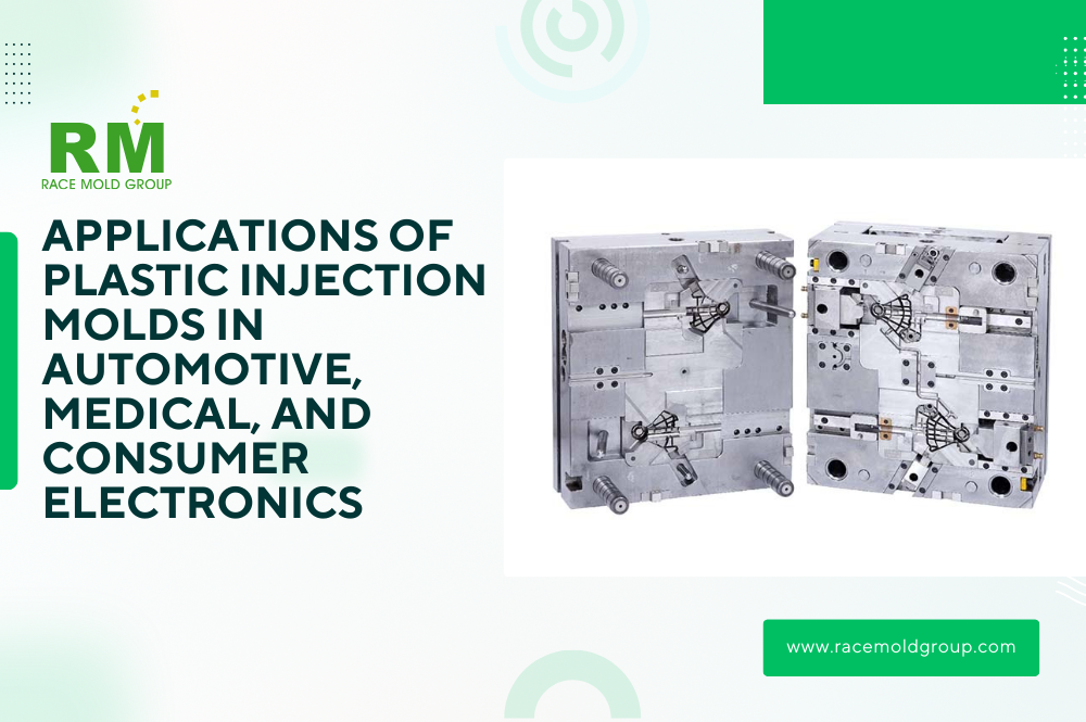 自動車・医療・電子機器におけるプラスチック射出成形金型の応用